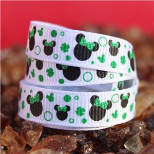Mouse Head  Ribbon - Mini Lucky